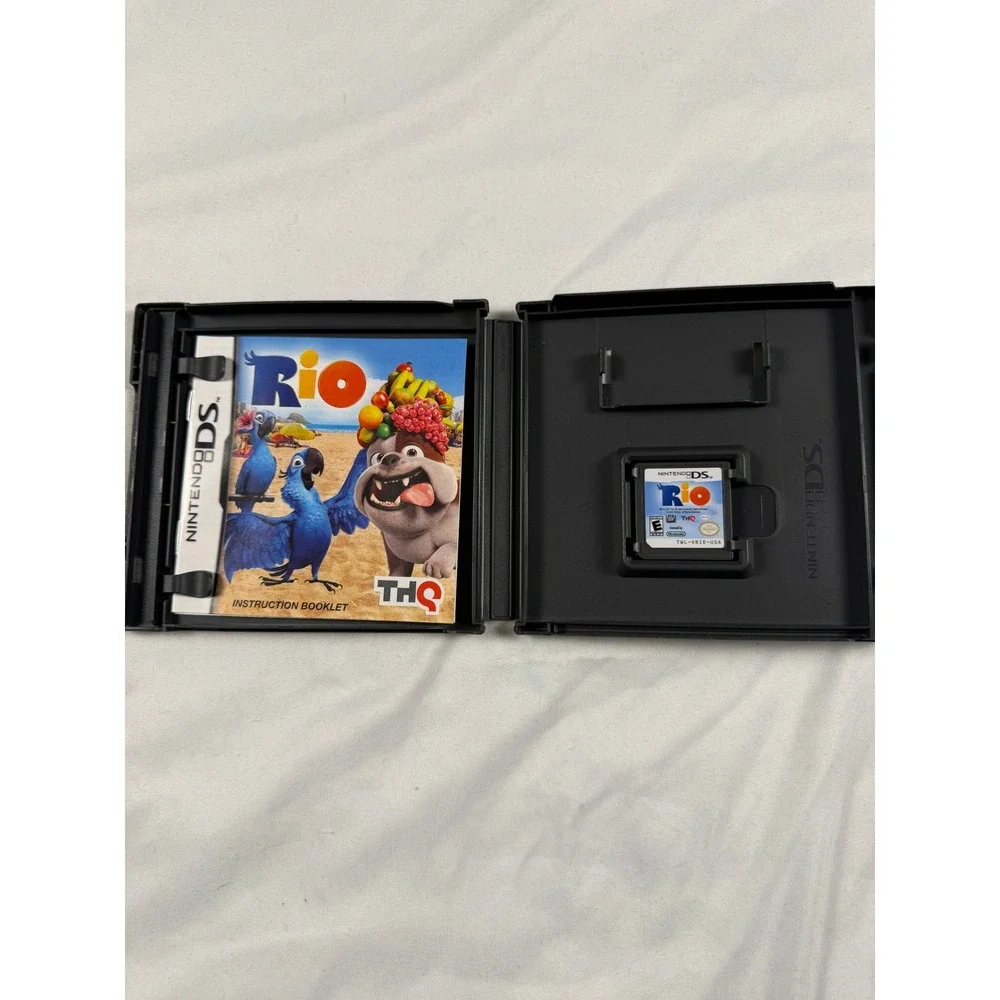 Nintendo DS Game RIO Tested, Original Case, Manual Included Video Game Movie Rio